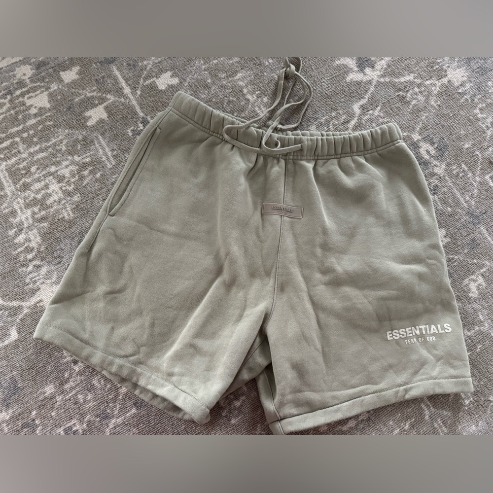 Essentials Fear of God Men's Olive Athletic Shorts